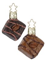 Chocolate Nougat<br>Inge-glas Ornaments